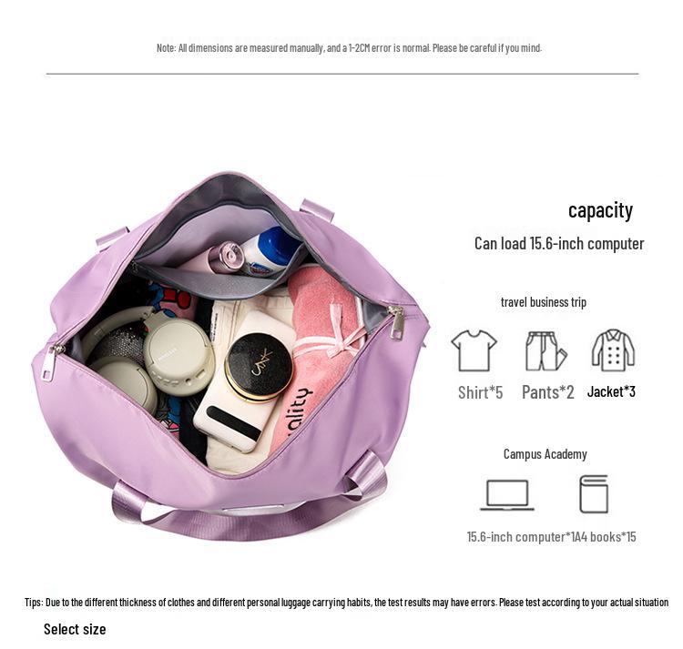 Women's Large-Capacity Rolling Backpack: Foldable, Portable Travel Bag with Universal Wheels