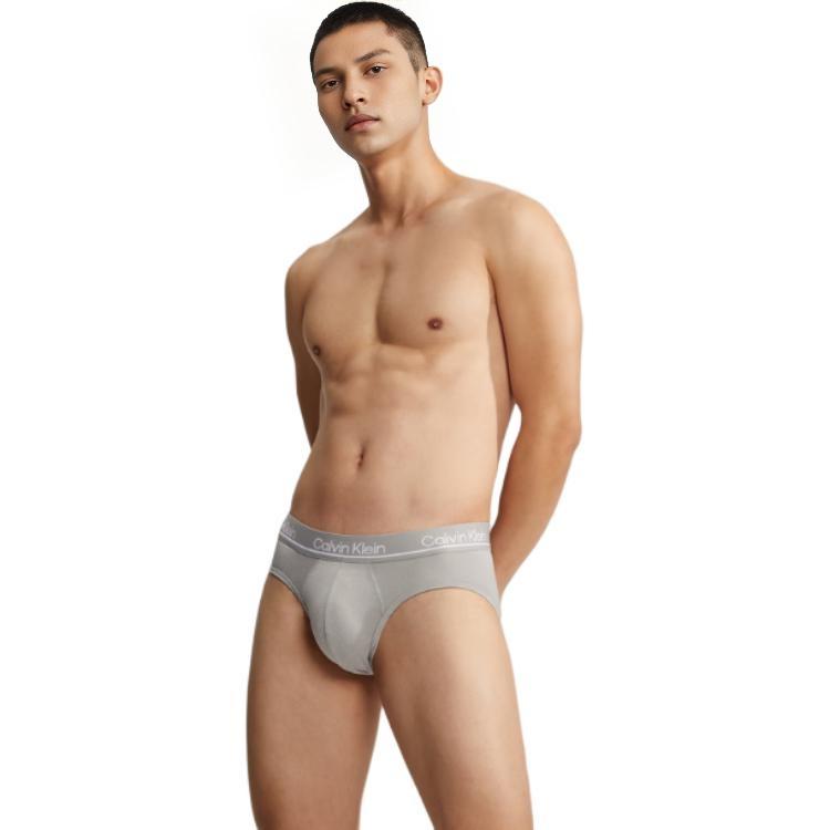 Calvin Klein Casual Logo High Elastic Breathable Briefs Three Pack Men underwear NP2442O-0NJ