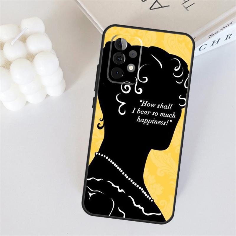 Pride And Prejudice Jane Austen For Samsung Galaxy A22 A32 A52 A54 A14 A16 A26 A36 A56 A55 A35 A05 A06 A15 A53 A33 A13 Case