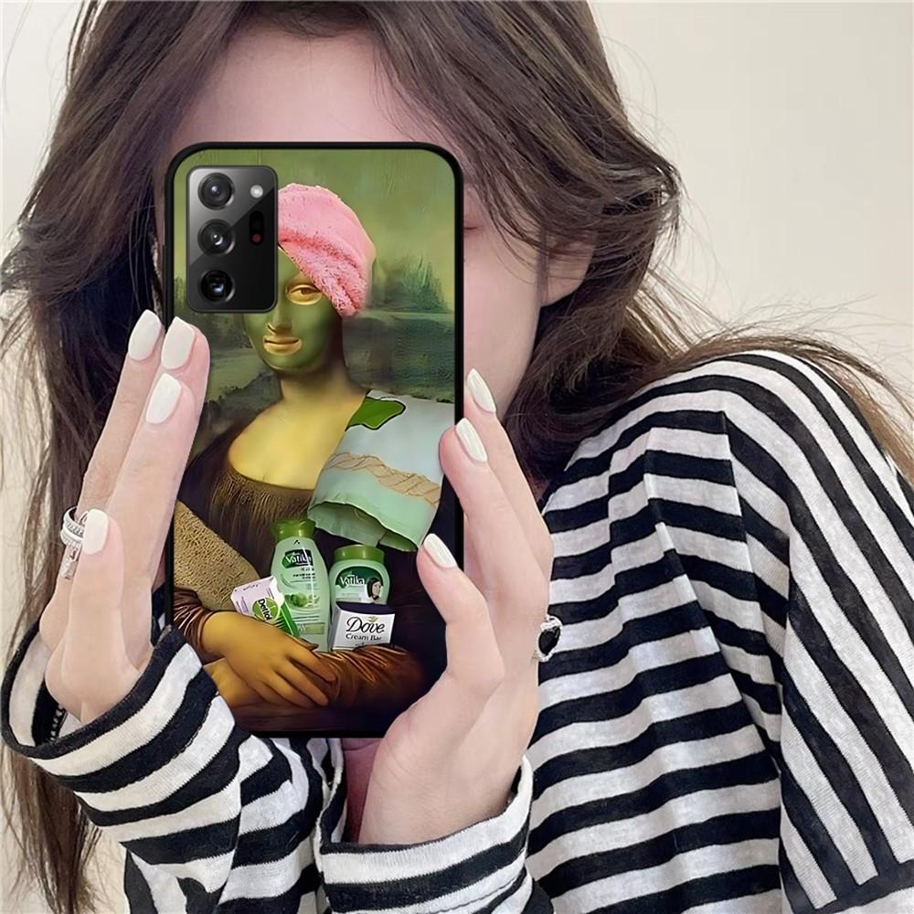 

Mona Lisa Phone Case For Samsung A 10 11 12 13 20 21 22 30 31 32 40 51 52 53 70 71 72 73 91 13 Shell Samsung A51 4G