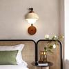 Japanese Retro Cement Wall Lights Nordic Entrance Lighting Aisle Staircase Room Decoration Bedroom Board Wall Lamp LED G9
