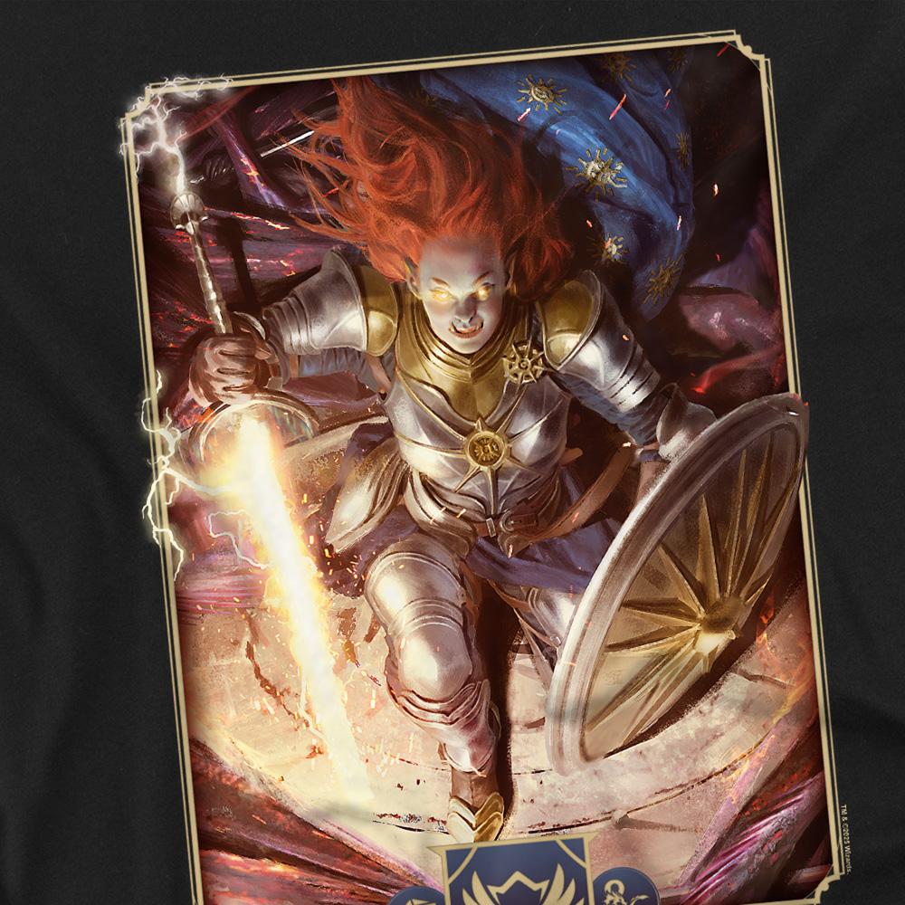 Dungeons & Dragons Unisex Adult 2024 Paladin Key Art T-Shirt