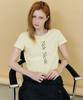 Nigaennikol Nicole Pintuck Half Top_Butter