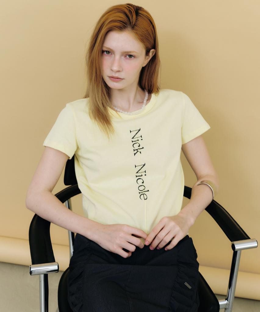 Nigaennikol Nicole Pintuck Half Top_Butter