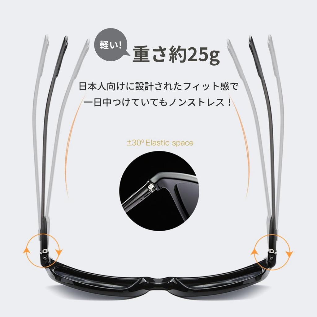 COZENTA Night Polarized Sunglasses for Night Driving and Unisex Glasses, Fishing, (Black)