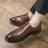 Footwear Oxfords Dress Brogue Classic Office Designer Business Formal Man Banquet Wedding Office Men's Wingtip Boos Derby Shoes