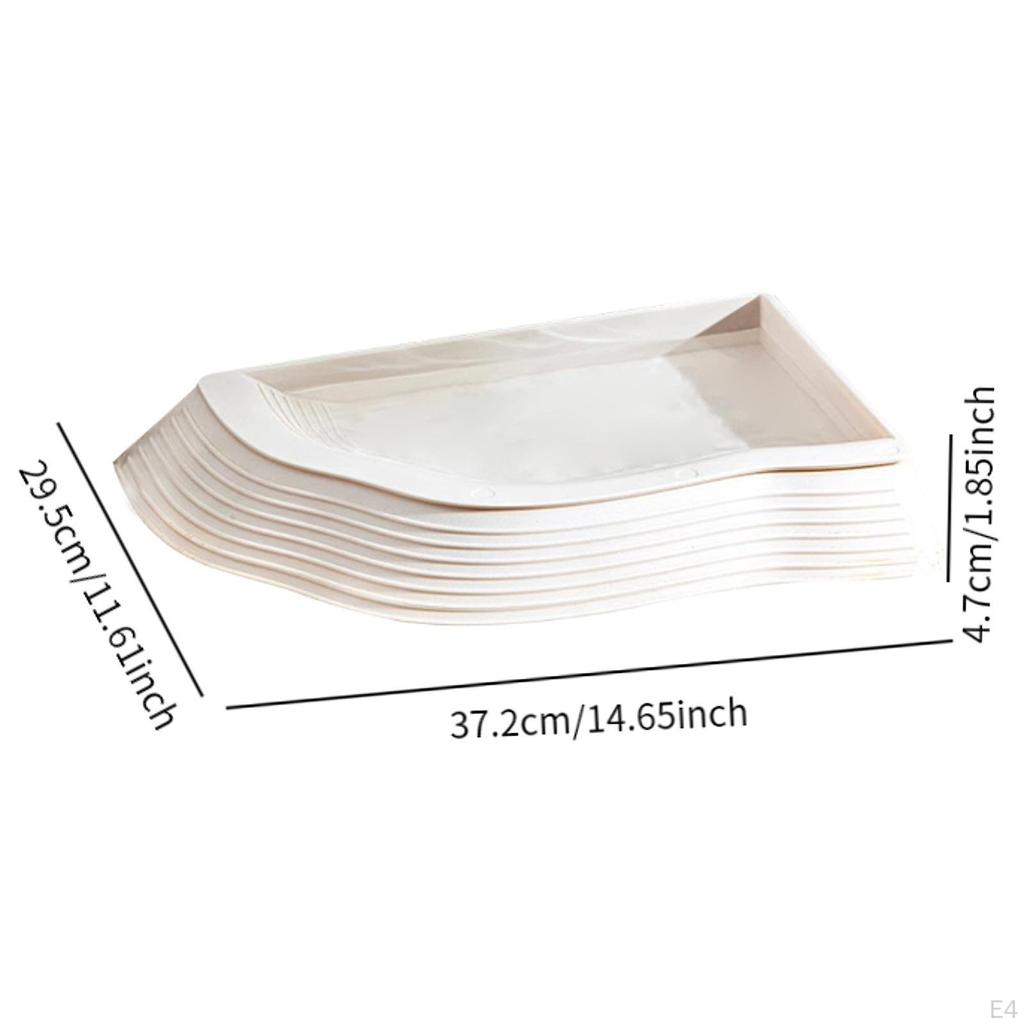 Reptile Bathing Pool Bowl Aquarium Ornament Feeding Dish Tortoise for