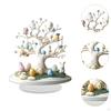 Easter Eggs Rabbit Decor ,Easter Decoration ,2D Tabletop Sign, Bunny Ornament for Indoor Bedroom