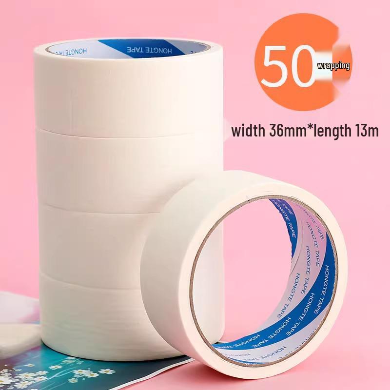 Crepe Paper Tape for Art: Perfect for Painting, Edging, Watercolor, Sketching, No-Trace, Hand-Tearable.