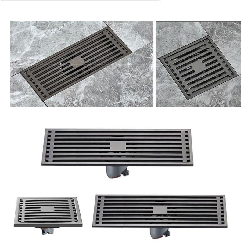  Shower Floor Drain Stainless Steel Floor Strainer  Drainer Bathroom Shower Strainer Filter With Removable Cover