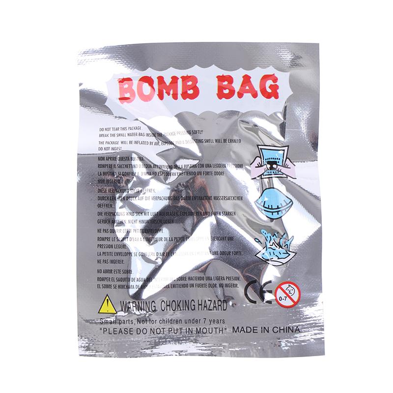 10 stk/sett Funny Fart Bomb Bags Stink Funny Gags Aprilsnarr vanskelige leker
