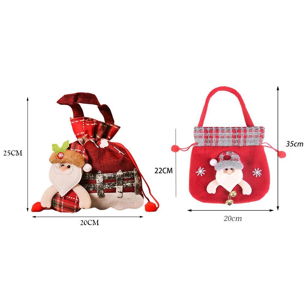 Sweets Bag For Christmas Children's Sweet Eve Packaging Sacks Festival Supplies