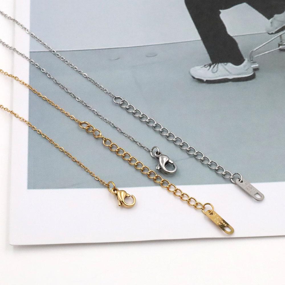 French Baroque Light Luxury Niche Non-Fading Collarbone Chain Inlaid Oval Pearl Girls Popular Jewelry Necklace