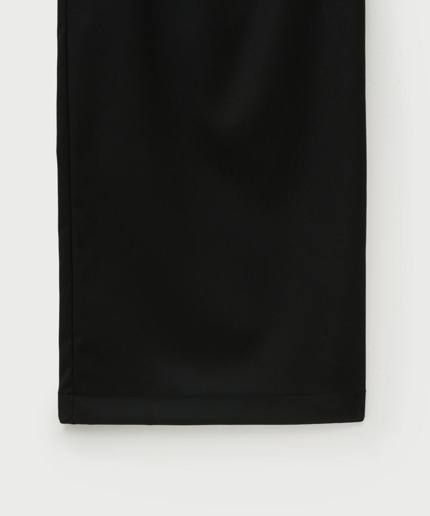 Seteo Classic One-Pleat Easy Pants Black