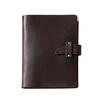A5 Genuine Leather Retro Loose-Leaf Notebook with Crazy Horse Leather – Office Business Journal Diary