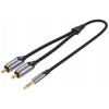 Audio kabel Jack na RCA - VENTION - BCNBI - 3 metry - Pozlacený konektor - Vícebarevný