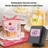 50Mm X 30Mm 8 Rolls/Set New Thermal Label Printer Sticker Self-Adhesive Color Laser Thermal Paper