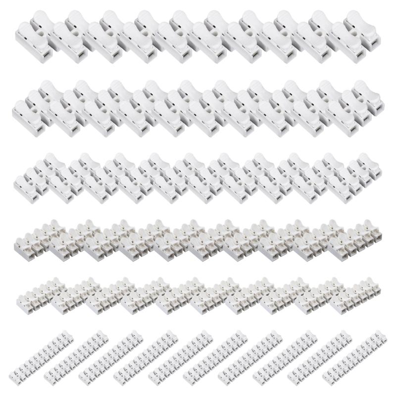 Push In Quick Connect Terminal Block For Effortless Tool less Cable Installation With Secure Conductivity