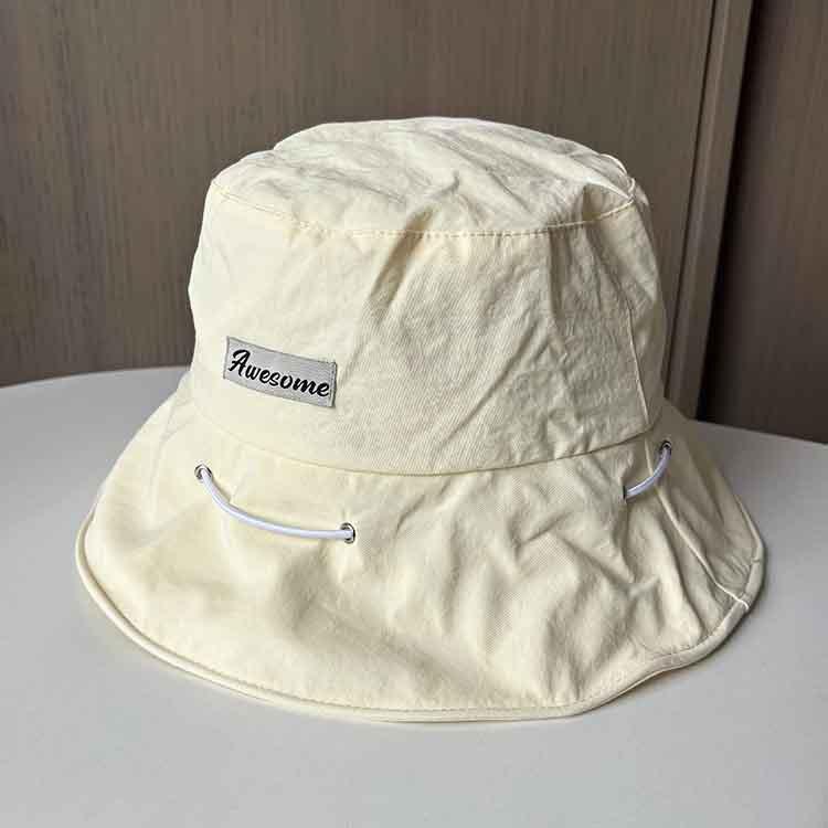 New spring and summer fisherman's hat children variable bag with small face foldable basin hat outdoor sunshade and sun protection hat