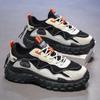 Men's shoes spring new breathable mesh shoes men's trend versatile non-slip wear-resistant sports dad trendy shoes