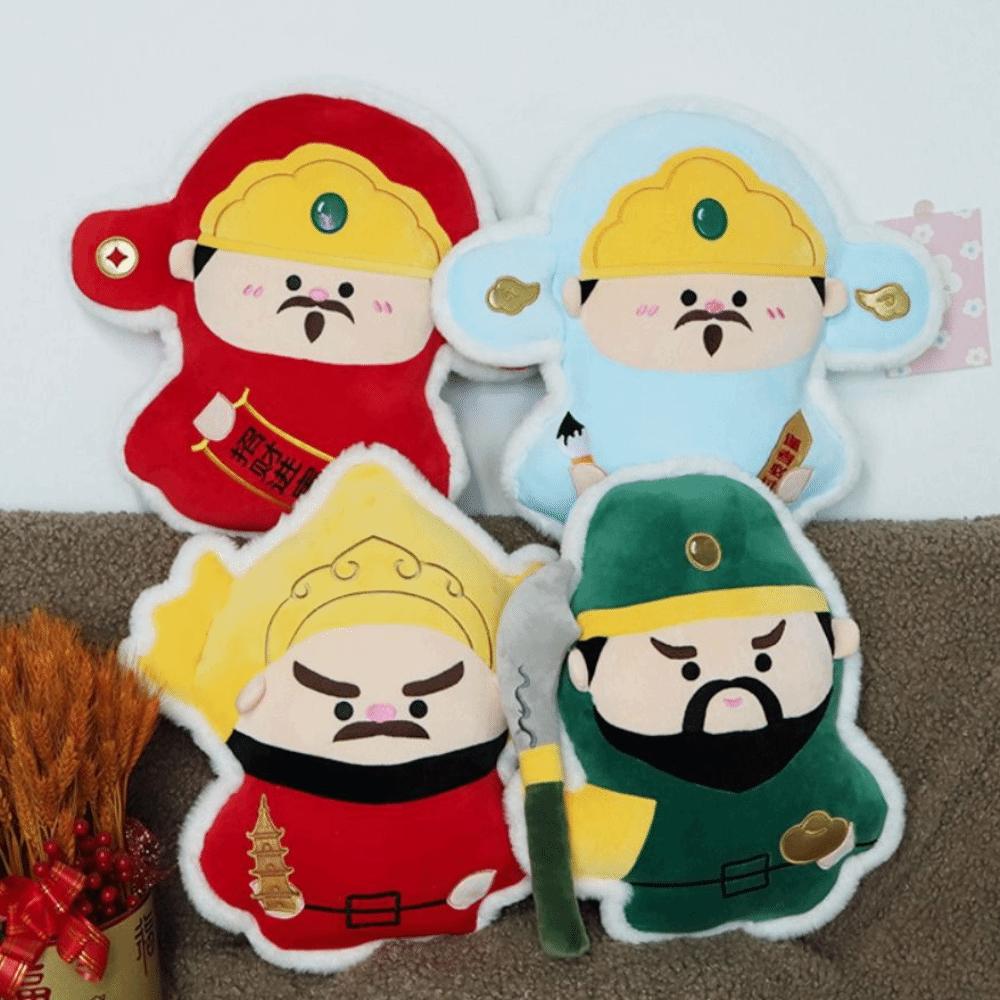 Wenchang Jun Plush God of Longevity Toy Guan Gong Plush Stuffed Dolls Xmas