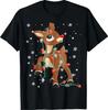 Cute Rudolph The Red Nose Reindeer for Christmas T-Shirt