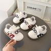 Comfortable Cute Big Eyes Canvas Sneakers for Toddlers with Soft Sole