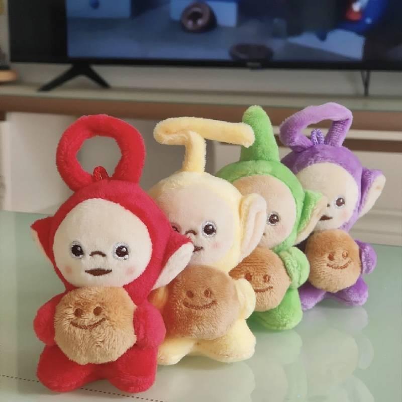 Schattige Pluche Teletubbies Toast Pop Met Geluid Perfect Voor Rugzak Decoratie Cadeau