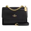 Klare 18 Logo Flap Crossbody Bag Women Shoulder Bag Black CV425-IMBLK