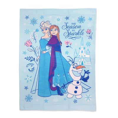 Hayashi Nap 85 X 115 Disney Frozen KP452900 Multi-Purpose Towel, Size, Approx. Cm, Icy,