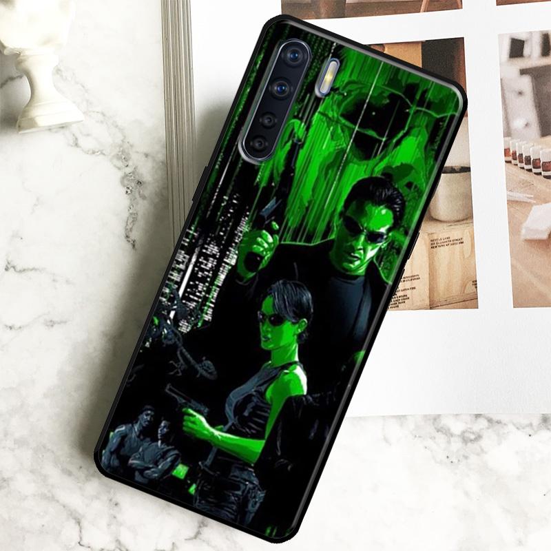 Matrix Case For Oppo A18 A38 A58 A78 A98 A40 A60 A80 A16 A76 A96 A15 A17 A77 A74 A94 A54 A57S Cover
