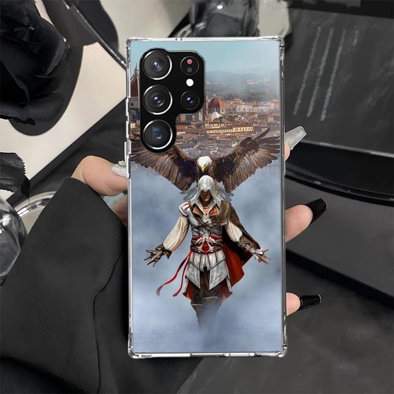 A-Assassins Game Creed Phone Case for Samsung Galaxy S25 S24 Ultra S23 S22 S20 FE S10 Plus S9 + Lite Soft Print Cover Coque