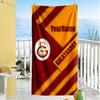 Galatasaray Customized Name Beach Towel Quick-Dry Soft Microfiber Suitable for Sports Travel Swimming Yoga Bathroom Beach And Pool