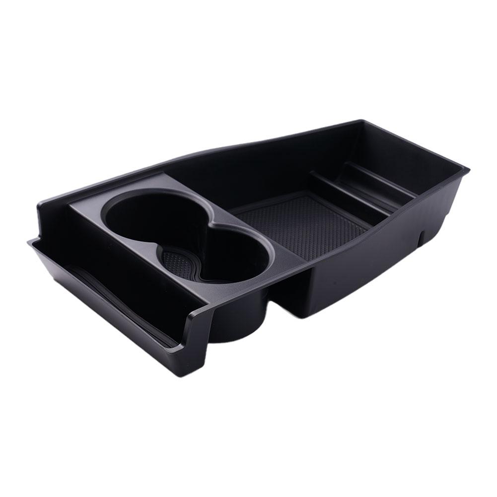 Car Armrest Storage Box Tidying Organizer Case For Hyundai IONIQ 5 2024-2024 Central Control Water Cup Organizer