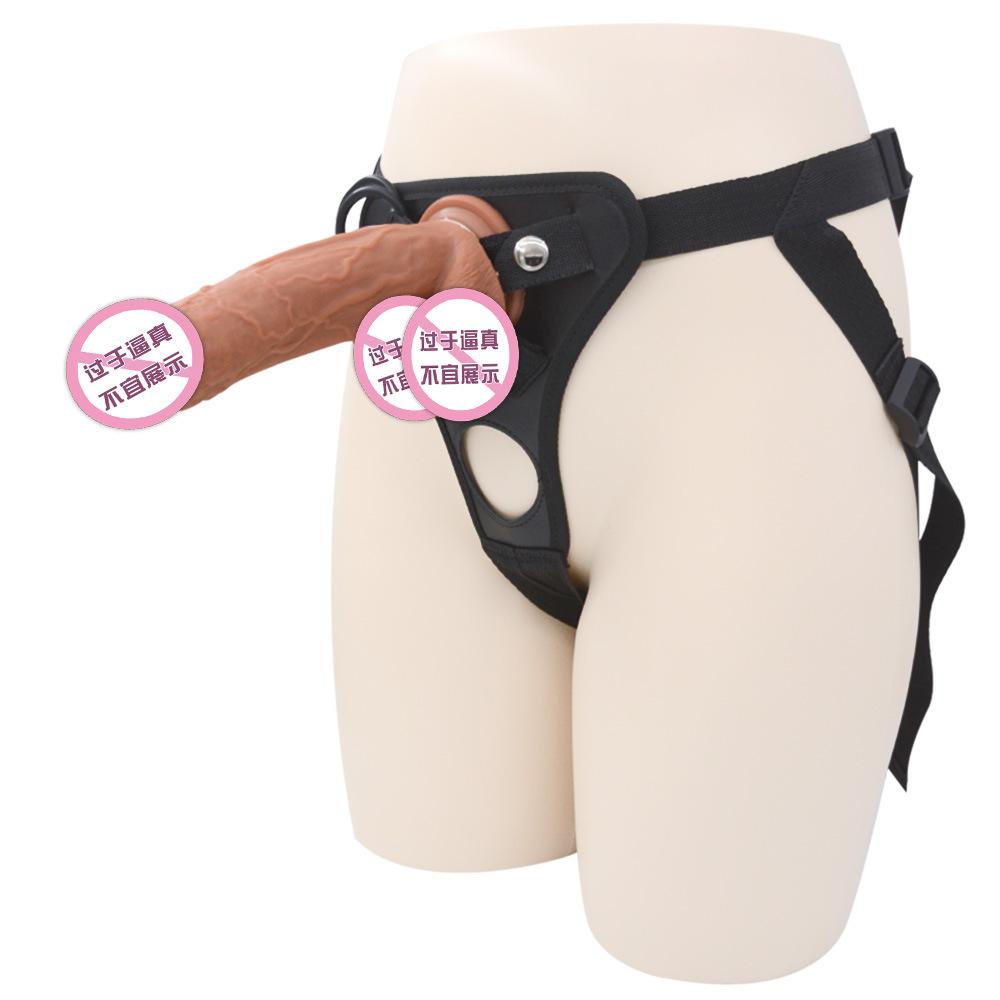 Dildo for Female Wear Pants Lala Underwear Les Wearable Solid Dildo Female Same Sex Sex Product