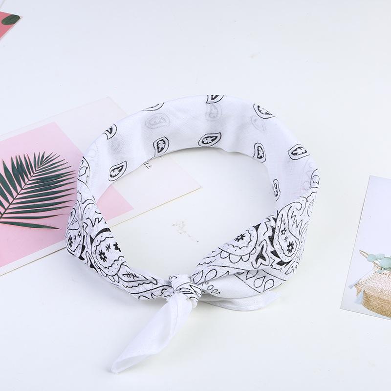 Paisley Cycling Bandana & Hip Hop Headband for Outdoor Sports & Street Dance