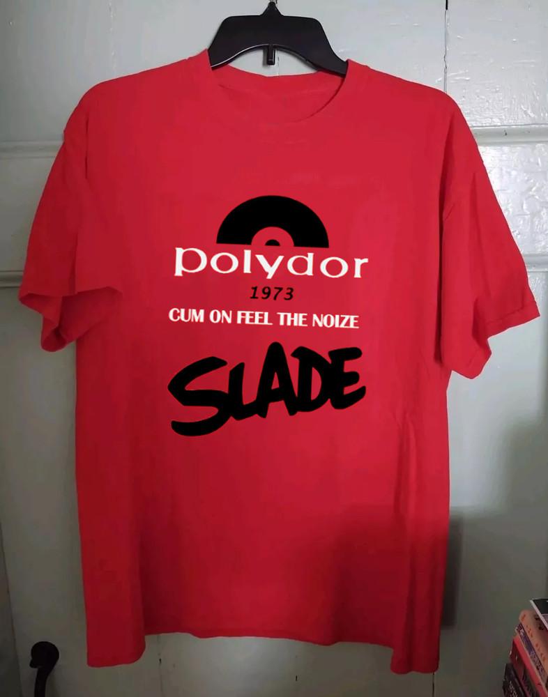 Футболка Slade Band CUM ON FEEL THE NOIZE Полный размер S-5XL FH138 Унисекс Футболка XXXXL