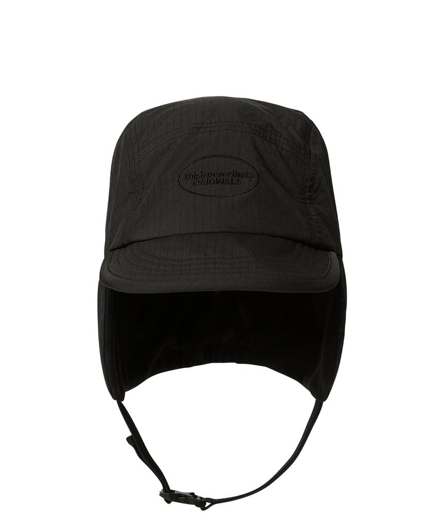 THISISNEVERTHAT Earflap Duckbill Cap Black