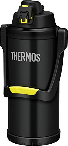 

Thermos FFV-3000 BKY Water Bottle, Vacuum Insulated Sports Jug, 3L, Black and Yellow