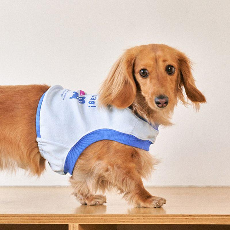 MUNIKUND One Hole Crop - Sky Blue