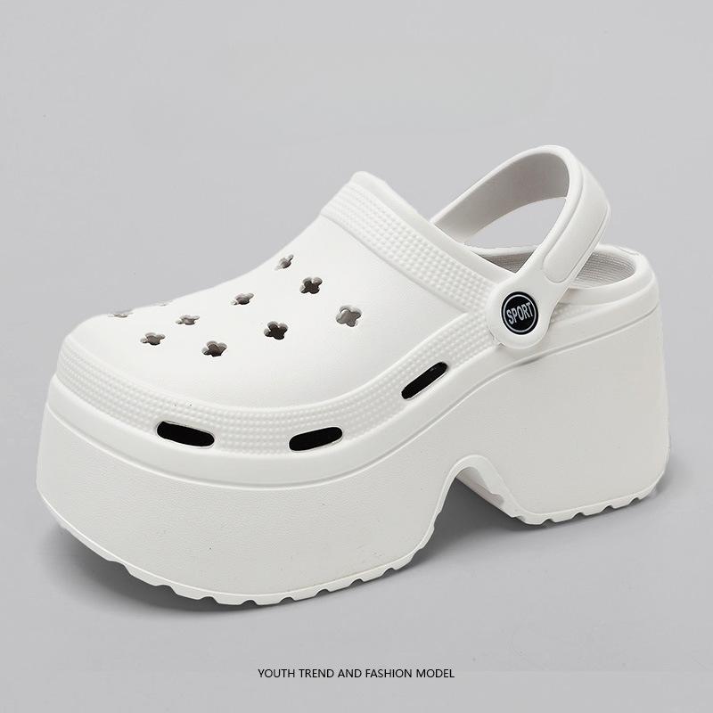 Summer Women's Fashionable and Trendy Slippers with Thick Soles, Anti Slip, Wear-resistant, Comfortable and Breathable Beach Slippers