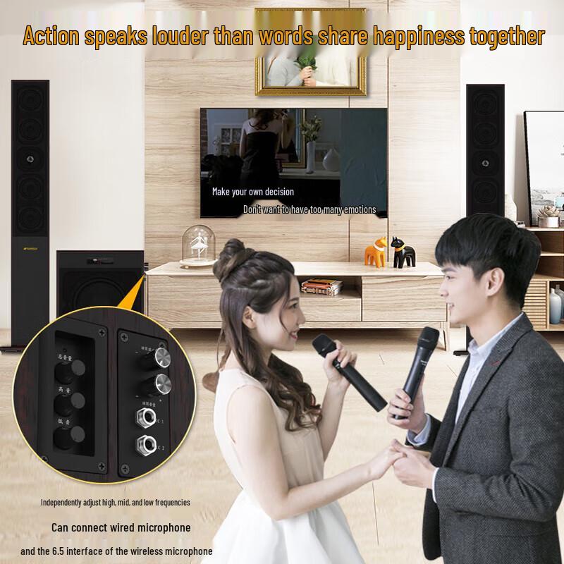 Shanshui GS-6000(88B) Home Theater Karaoke Audio System