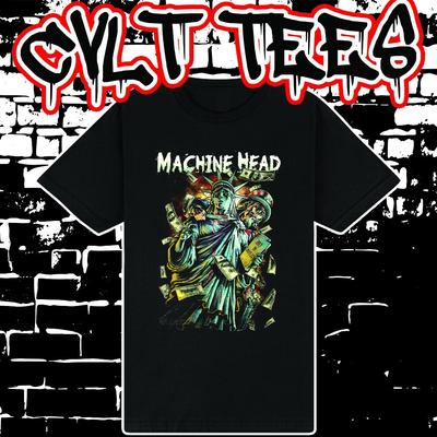 Machine Head Style Band Tee ~ 100% Cotton Unisex T-Shirt