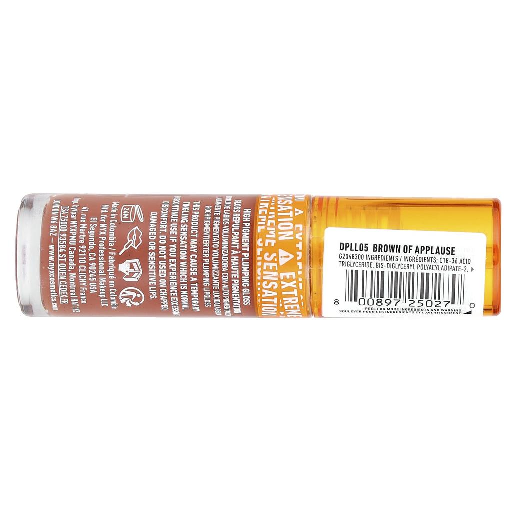 NYX PROFESSIONAL MAKEUP Duck Plump, 05 Brown of Gals, 7ml (0.23fl Oz)