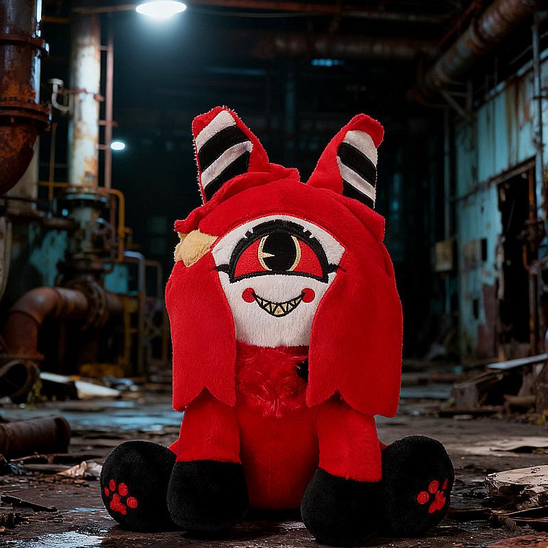 Hot 33cm Game Anime Meow Plush Toy Anime Figure Cat Plushies Doll Stuffed Animals Toy for Children Birthday Gift Room Decoration