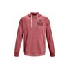 Under Armour Graphic Print Fleece Hoodie Men Red 1373562-600