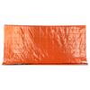 Outdoor Camping Tragbares Notzelt Schlafsack Warmhalten Wasserdicht Orange