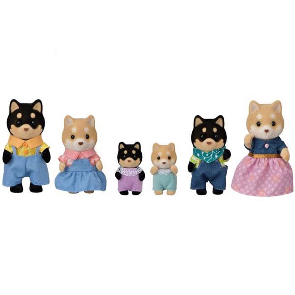 Sylvanian Families Shiba Inu Family Set 6
