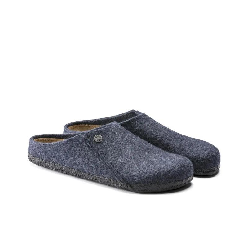 Birkenstock Zermatt Unisex Soft Comfort Closed Toe Clogs Dark Blue Narrow Fit 1017523 39