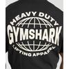 Gymshark Camiseta Heavy Duty Apparel negra A6a4p Bb2j